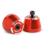Jeu d embouts de guidon rouges malossi - vespa gts 310 2025 -