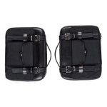 Jeu de sacoches lat�ral en cordura noir d'origine 2s000731 moto guzzi