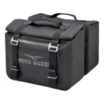 Jeu de valises lat�ral souple noir d'origine 2s002367 moto guzzi v7 8