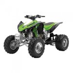 Kawasaki quad 450 kfx 2012 green 1:12 newray vert / noir