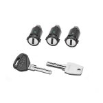 Kit 3 barillets givi smart security lock avec 2 cls