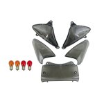 Kit 5 cabochons clignotant + feu arri�re yamaha tmax - fum�