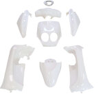 Kit 8 pi�ces de carrosserie blanc mbk ovetto 50 2t 2011 - 14