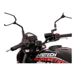 Kit d'adaptation garmin zumo 340 / 350 / 390 / 590 / 595 / 660 noir pour support