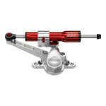 Kit amortisseur de direction bitubo kawasaki 400 ninja 18 - 23 rouge