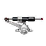 Kit amortisseur de direction bitubo noir pour moto guzzi