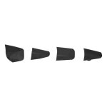 Kit de caches vis ta pdalier shimano dura - ace 9100 noir (x4)