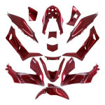 Kit carnages 14 pices rouge candy pour honda 125 pcx 21 -