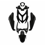 Kit carnage 1tek origine noir brillant nitro / aerox 2013 -