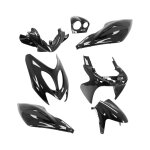 Kit car�nage 7 pi�ces noir brillant nitro aerox 1997 - 12