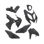 Kit carnage 7 pices noir mat nitro aerox 2013 -