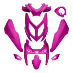 Kit car�nage all pro violet m�talis� 9 pi�ces aerox / nitro 13 -