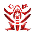 Kit carnage allpro 14 pices rouge nacr honda pcx 125 2014 - 17