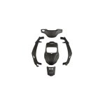 Kit car�nage mbk booster / yamaha bw's 04 - noir mat