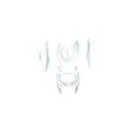 Kit carnage mbk nitro / aerox - 13 blanc