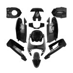 Kit carnages peugeot 50 vivacity 3 08 - noir brillant