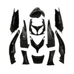 Kit carnage yamaha 500 tmax 01 - 07 noir brillant