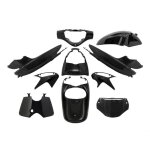 Kit carrosserie honda sh 125 / 150 2006 noir (10 pi�ces)