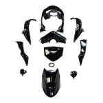 Kit carrosserie noir brillant yamaha cygnus x 125 2009 - 12 Kit carrosserie noir brillant yamaha cygnus x 125 2009 - 12