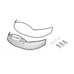 Kit catadioptre shad pour top case sh37