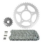 Kit chaîne afam 16x45 pour honda 750 xrv africa twin 93 - 03 Kit chaîne afam 16x45 pour honda 750 xrv africa twin 93 - 03