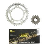 Kit chaîne afam 16x51 pas 530 honda vtr 1000 firestorm 97 - 06 102maill Kit chaîne afam 16x51 pas 530 honda vtr 1000 firestorm 97 - 06 102maill