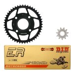 Kit cha�ne did type tt attache rapide pour mbk 50 x - power 03 - 04