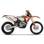 Kit d�co blackbird racing dream 4 ktm 125 exc 08 - 11 orange / noir / blanc