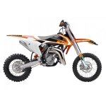 Kit d�co blackbird racing dream 4 ktm 65 sx 16 - 19 orange / noir / blanc