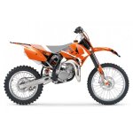Kit d�co blackbird racing dream 4 ktm 85 sx 06 - 12 orange / noir / blanc