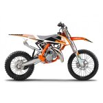 Kit d�co blackbird racing dream 4 ktm 85 sx 18 - 19 orange / noir / blanc