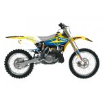 Kit d�co blackbird racing dream 4 suzuki 125 rm 01 - 19 jaune / bleu / noir