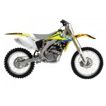 Kit d�co blackbird racing dream 4 suzuki 250 rm - z 07 - 09 jaune / bleu / no
