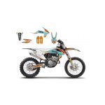 Kit d�co blackbird marchetti r�plica 2017 ktm 450 sx - f 16 - 17