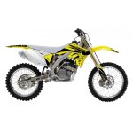 Kit d�co blackbird racing rockstar energy suzuki 250 rm - z 07 - 09 jaune
