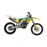 Kit déco blackbird - réplica kevin strijbos - suzuki rmz 450cc 18 - 24 Kit déco blackbird - réplica kevin strijbos - suzuki rmz 450cc 18 - 24