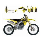 Kit dco blackbird - rplica rockstar energy - suzuki rm 125 / 250cc 0