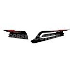 Kit d�co bras oscillant uniracing rouge / noir ducati multistrada 1200