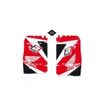 Kit d�co de cache radiateur blackbird honda crf 250r 10 - 13 rouge / blan