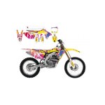 Kit d�co complet blackbird replica 92 suzuki mxgp suzuki 450 rm - z 08 -
