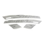Kit d�co gris 742 - b 67333600a1 pour piaggio 125 - 300 vespa gts 09 -