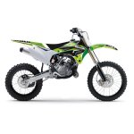 Kit d�co et housse blackbird - dream graphic 4 - kawasaki kx 85cc 14 -
