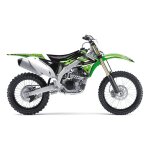 Kit d�co et housse blackbird - dream graphic 4 - kawasaki kxf 450cc 1
