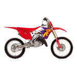 Kit d�co et housse blackbird - r�tro - honda cr 125 / 250cc 02 - 07 (res