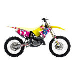 Kit déco et housse blackbird - rétro - suzuki rm 125 / 250cc 01 - 08 (re Kit déco et housse blackbird - rétro - suzuki rm 125 / 250cc 01 - 08 (re
