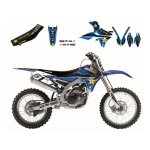 Kit d�co + housse de selle blackbird factory rockstar energy yamaha 2