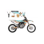 Kit d�co + housse de selle blackbird marchetti r�plica 2017 ktm 450
