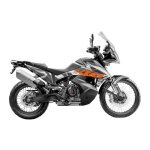 Kit dco kutvek brillant delta gris / orange ktm 790 adventure 19 - 21