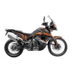 Kit dco kutvek brillant delta noir / orange ktm 790 adventure 19 - 21