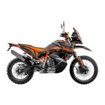 Kit dco kutvek brillant delta noir / orange ktm 890 adventure r 21 - 22